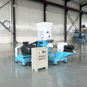 Machine de fabrication de palettes d'aliments pour animaux Machine flottante de fabrication de granulés d'aliments pour poissons pour chats Granulateur pour machines de traitement d'aliments pour volailles - Product Image 2