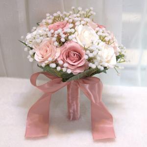 <span class=keywords><strong>Ramo</strong></span> <span class=keywords><strong>de</strong></span> <span class=keywords><strong>novia</strong></span> con ramos <span class=keywords><strong>de</strong></span> <span class=keywords><strong>novia</strong></span>, <span class=keywords><strong>ramo</strong></span> <span class=keywords><strong>de</strong></span> dama <span class=keywords><strong>de</strong></span> honor, decoración <span class=keywords><strong>de</strong></span> <span class=keywords><strong>flores</strong></span> <span class=keywords><strong>de</strong></span> boda, flor romántica hecha a mano - Product Image 4