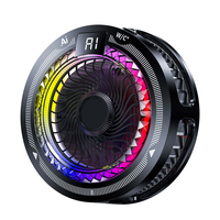 Refroidisseur de téléphone AntarcChill Ultra-Light 86g TEC, design fin 25 mm, ventilateur silencieux, 5 modes de refroidissement, refroidisseur RGB pour une utilisation quotidienne et pour le jeu