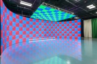 Ultra Delgado 3D de Alta Resolución P3.076/P4 32*16cm Módulo de Panel LED Flexible Pantalla de Publicidad Interior