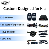 Système d'alarme de voiture OVI 8100 pour Kia K2 K3 K5 CAN BUS OBD, système d'entrée sans clé PKE, kit de démarrage à distance