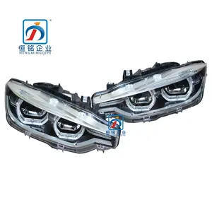 Lampu depan pasangan otomatis baru 3 Seri LED F30 F35 lampu depan HID Xenon 63118492473 untuk BMW