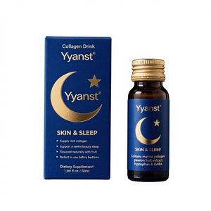 OEM Collagen GABA Melatonin Low-Sugar Gluten-Free Natural Oral Liquid for Adult Sleep & Skin Beauty Supplement - Product Image 1