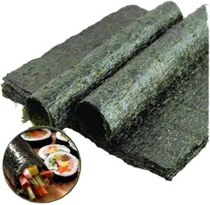 Alga Nori Seca para <span class=keywords><strong>Sushi</strong></span>, 50 Hojas a Granel, Producto Certificado Kosher y Halal de China - Product Image 5