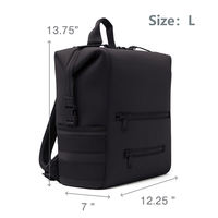 Sac à couches personnalisé grande capacité luxe multifonction sac à langer extérieur voyage portable sacs à dos en néoprène pour bébé