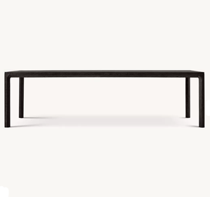 <span class=keywords><strong>Tavolo</strong></span> da Pranzo <span class=keywords><strong>Rettangolare</strong></span> RH Padua in Rovere Americano, <span class=keywords><strong>Design</strong></span> Moderno e Minimalista per Hotel e Villa, Ecologico e Fatto a Mano - Product Image 4
