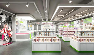 Custom <b>Blind</b> <b>Box</b> Anime <b>Toy</b> Store <b>Design</b> Modern Pop Culture Retail Display Fixtures MDF Glass Metal Full Shop Project Factory OEM - Product Image 4