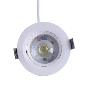 5W 7W Cool White Dimmable Anti Glare LED Ceiling Downlight Light COB