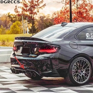 DGRCCS M2 F87 2015-2023 Coupe AK Style Carbon Fiber Rear Lip Flare <b>Polished</b> Vacuum Technology Easy - Product Image 6