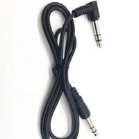 6.35mm prise jack à 6.35mm stéréo mâle connecteur câble de haut-parleur audio