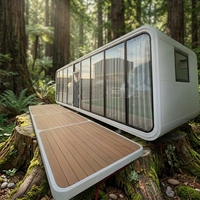 Maison Modulaire Préfabriquée Commerciale Apple Cabin pour Camps de Développeurs et Entrepreneurs – Solution de Bureau Portable en Gros