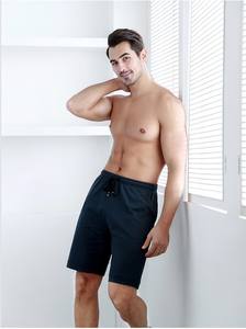 Shorts personnalisés pour hommes en coton, pantalon de <span class=keywords><strong>pyjama</strong></span> léger en maille, bas de <span class=keywords><strong>pyjama</strong></span>, vêtements de détente, grandes tailles, bas de détente, SHORTS - Product Image 3