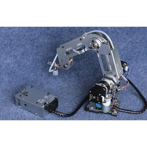 22C ad alte prestazioni Robot industriale modello non assemblato Kit Full Metal Stepper braccio meccanico Robot articolato - Product Image 4