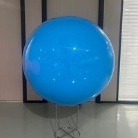 Ballons gonflables géants en PVC, boule miroir lumineuse LED colorée, logo personnalisé, décoration de fête pour la publicité extérieure