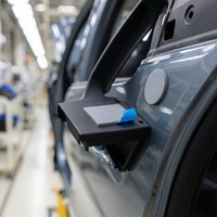 Adhesivo Acrílico de Doble Cara, Antiestático, Resistente a Altas Temperaturas, con Certificación ISO9001, para Uso Automotriz, Corte a Troquel