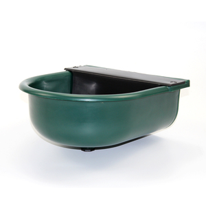 Équipement d'alimentation laitière Abreuvoir pour bétail Abreuvoir vert en <span class=keywords><strong>plastique</strong></span> 4L Réservoir d'alimentation et de boisson pour vache veau cheval ferme - Product Image 2