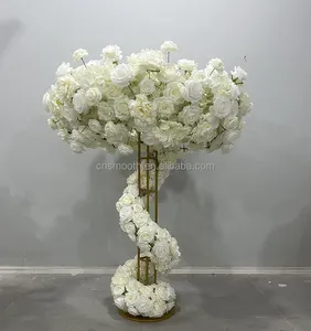 New Product Unique Artificial Flower Decoration Wedding Decor Flower Runner Table Centerpiece In Wedding Collection