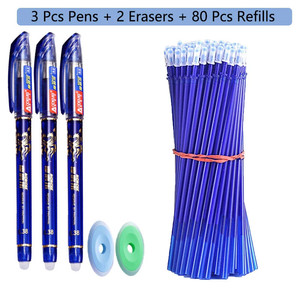Set da 50 Pezzi di <span class=keywords><strong>Ricariche</strong></span> per Penne Gel Cancellabili Multicolore 0.5mm, Strumenti di Scrittura Lavabili per Scuola, Cancelleria Kawaii - Product Image 5