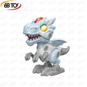 2023 Latest Disassembly Dinosaur Toy with light and sounds children Animals model Manufacturers Wholesale