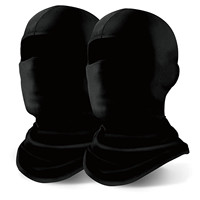 Cagoule tactique noire pour moto et ski, masque de protection solaire d'hiver, doublure de casque, cache-tête