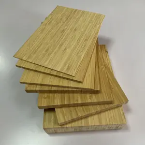 Custom Factory FSC Bamboo Plywood Natural Raw Materials Bamboo Boards Panels For Furniture