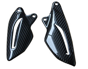 Placas de tacón de fibra de carbono, para Triumph <span class=keywords><strong>Street</strong></span> <span class=keywords><strong>Triple</strong></span> <span class=keywords><strong>2013</strong></span> - Product Image 1