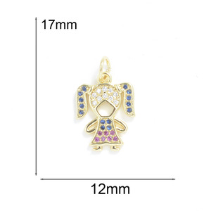 Ciondoli per Ragazzi e Ragazze, Accessori per Gioielli di Coppia e <span class=keywords><strong>Amicizia</strong></span>, <span class=keywords><strong>Charm</strong></span> Colorati Fai-da-Te per Creazione di Gioielli per Bambini - Product Image 3