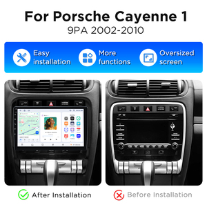 Radio Multimedia con Pantalla Táctil y Navegación GPS para Automóvil Android Junsun para Porsche Cayenne 1 9PA 2002-2010 Reproductor de Radio Inalámbrico - Product Image 2