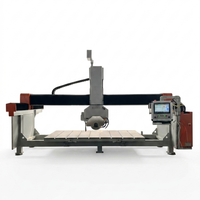 Offre Spéciale : Machine de découpe à 5 axes pour pierre, type scie à pont, pour la fabrication de pierres tombales et d'éviers, destinée au traitement du marbre et du quartz