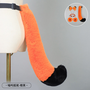 Serre-tête en peluche avec oreilles <span class=keywords><strong>de</strong></span> bête, mignonnes oreilles <span class=keywords><strong>de</strong></span> chat simulées, accessoires <span class=keywords><strong>de</strong></span> coiffure amusants pour filles, idéal pour les fêtes et <span class=keywords><strong>le</strong></span> cosplay - Product Image 5