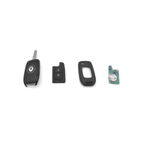 Télécommande de voiture Renault à 2 boutons 433 MHz puce 4A FCC N5F-PFKIA avec logo