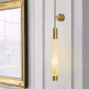 โคมไฟติดผนังหินอ่อนสเปน สไตล์โมเดิร์นมินิมอล สำหรับห้องนั่งเล่น ผนังหลังเตียง ทางเดิน บันได โคมไฟแบบแถวยาว - Product Image 3