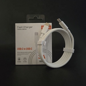 Kabel USB Tipe <span class=keywords><strong>C</strong></span> ke USB Tipe <span class=keywords><strong>C</strong></span> pengisian daya Super cepat PD 60W berbagai perangkat kualitas Mid <span class=keywords><strong>Range</strong></span> - Product Image 1