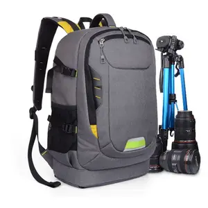 Large Capacity Outdoor DSLR Camera Bag Multifunction Travel Backpack Photo Daypack Rucksack
