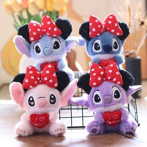 Ba lô trẻ em, túi xách nữ, đồ chơi búp bê 3D, móc khóa hình hoạt hình Stitch chất lượng cao, chống thất lạc, bán buôn - Product Image 6