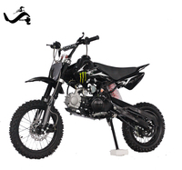 Moto tout-terrain à essence 125cc pour enfants moto à démarrage électrique à fonctionnement simple