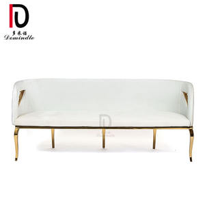 Moderne edelstahl rot samt sitz und zurück gold beine hochzeit vogue <span class=keywords><strong>sofa</strong></span> - Product Image 5
