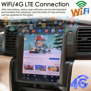 Radio Tesla avec écran 64 Go, système multimédia automobile, navigation GPS, audio Bluetooth, stéréo Android 13 pour Toyota Corolla Fielder 2005 - Product Image 5