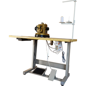 Machine à coudre industrielle OREN à lit plat pour fourrures de vison, alimentation manuelle, aiguille simple, programmable, haute vitesse - Product Image 3