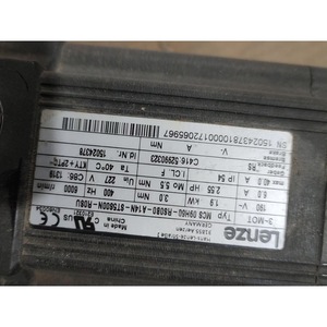 มอเตอร์เซอร์โว Lenze รุ่น MCS 09H60 RS0B0 A14N ST5 100W 48V DC IP65 - Product Image 2