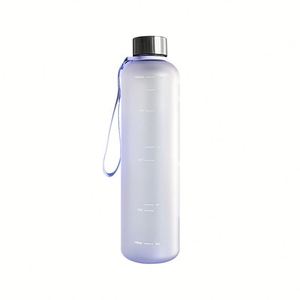 ขวดน้ำพลาสติกแบบพกพา 1000 มล. ปลอดสาร BPA เป็นมิตรกับสิ่งแวดล้อม  แบบกดตรง  พร้อมเคลือบลาย  สำหรับโปรโมชั่น  รับทำโลโก้ตามสั่ง - Product Image 5