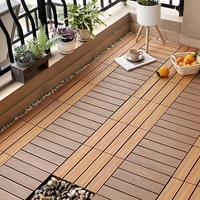 Dalles de terrasse, planches de terrasse, revêtement de sol en composite WPC pour extérieur