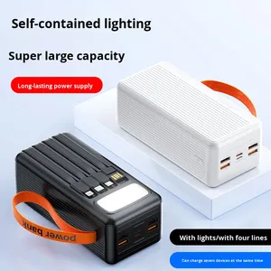 Nuovo Power Bank SCD con Ricarica Super Veloce 22.5W, Grande Capacità 50000mAh, Batteria al Litio Polimero, Display Digitale, USB-A/USB-C - Product Image 5