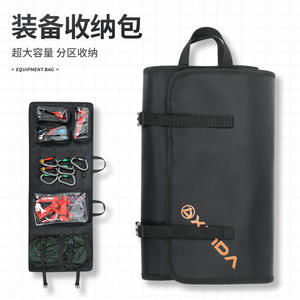 Bolsa de almacenamiento para equipo de escalada Xinda, 38,5x12,5 cm, de nailon, impermeable, con bolsillos de PVC para montañismo y exploración de cuevas - Product Image 5