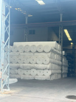 Géotextile non tissé aiguilleté en PP, écologique, haute résistance, longueur de rouleau personnalisée, usage industriel pour drainage et stabilisation des sols