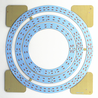 Circuit imprimé circulaire rond pour trépied LED, lumière LED circulaire à intensité variable, remplissage 4/6/8/10/12 pouces