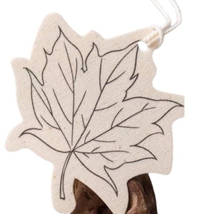 Biểu Tượng Tùy Chỉnh Sinh Thái Thân Thiện In Bông Vải Giấy Treo Thẻ Thiết Kế Thời Trang Cho Hàng May Mặc Nhãn Quần Áo Treo Thẻ - Product Image 2