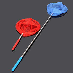 Filet de pêche pour enfants, filet en maille rouge extensible en acier inoxydable, pour usage extérieur parent-enfant, jouet unisexe de 5 à 7 ans - Product Image 2