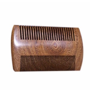 Men's Sided Wooden Beard <b>Comb</b> Anti-Static Fine & <b>Wide</b> Tooth Styling <b>Comb</b> Natural Wood for Grooming Beard and Hair - Product Image 3