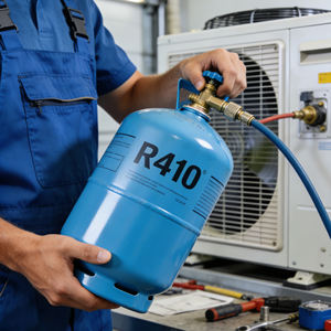 Gaz réfrigérant <span class=keywords><strong>R410a</strong></span> 10kg Écologique en acier inoxydable pour la <span class=keywords><strong>recharge</strong></span> des systèmes de climatisation et de réfrigération domestiques et commerciaux - Product Image 3